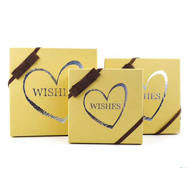 Yellow Candy Decorative Gift Boxes