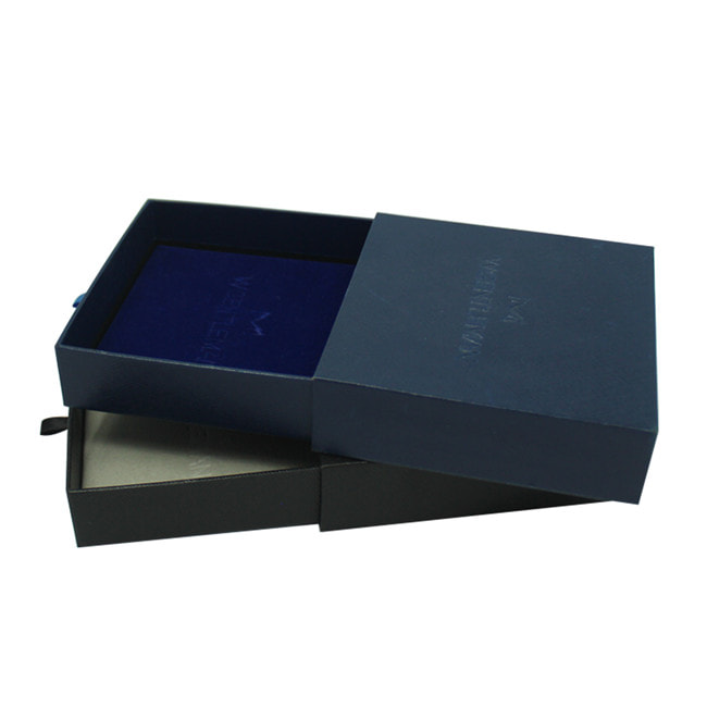 Drawer box gift box for bracelet with vevet