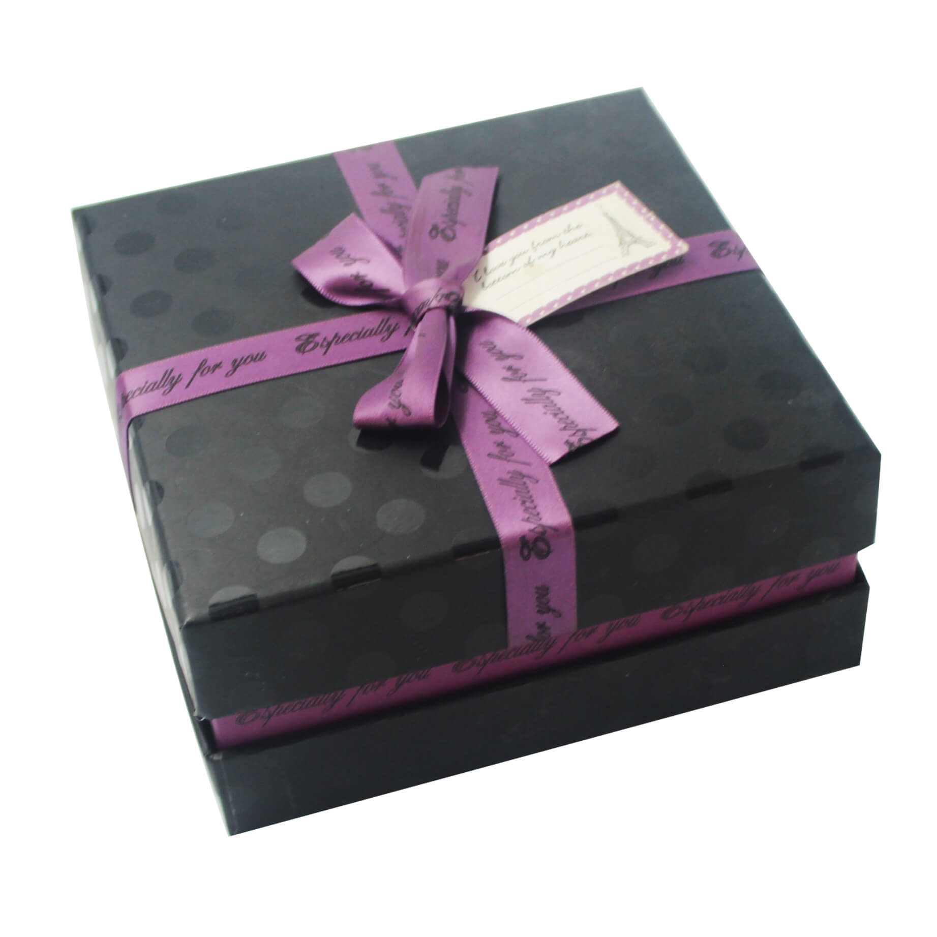 Purple&Black Chocolate Candy Boxes