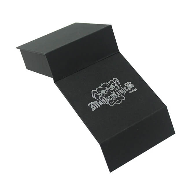 Flap Top Black Cardboard Boxes for Sale