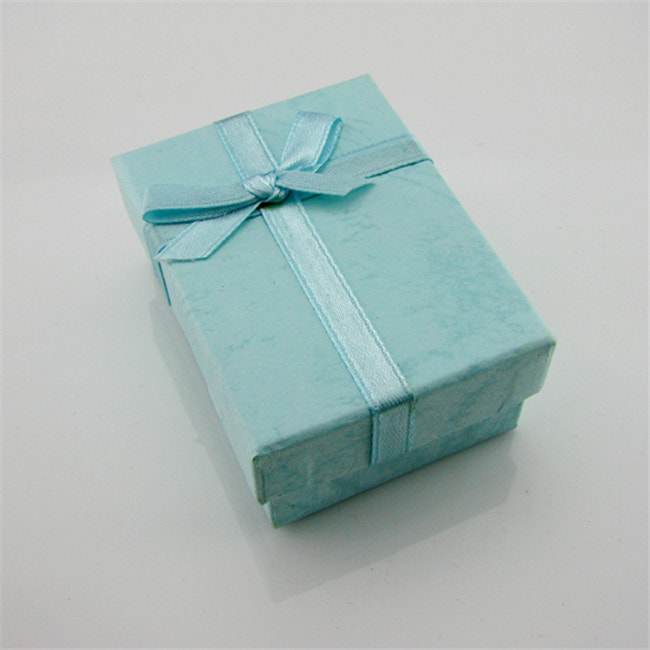 Earring Jewellery Box With Ribbon