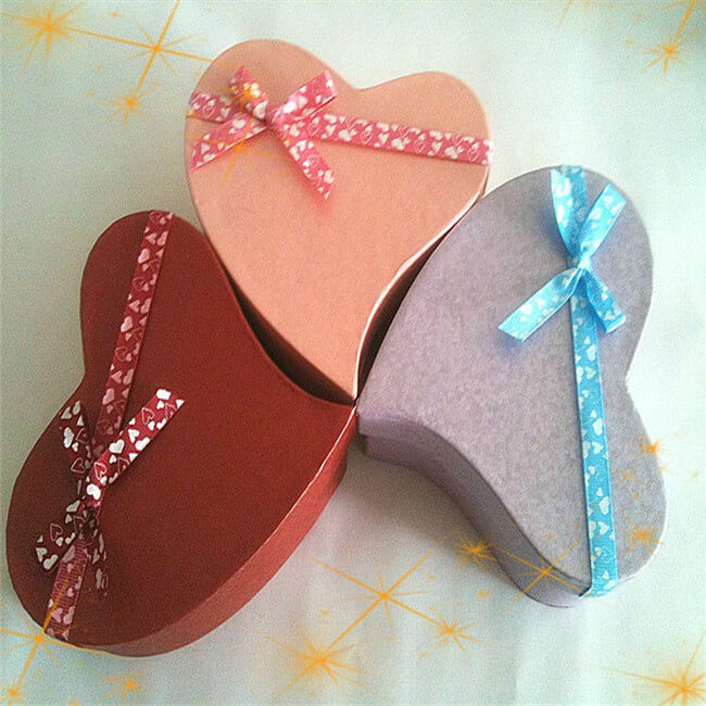 Unique Heart Shaped Chocolate Candy Gift Boxes