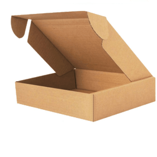 brown shipping box 