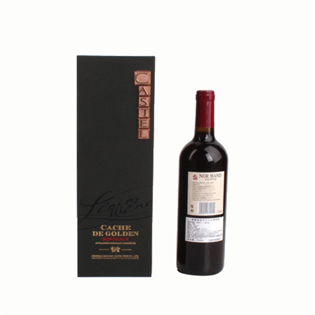 Best Quality Red Wine Box WIth Tray For Bottles
