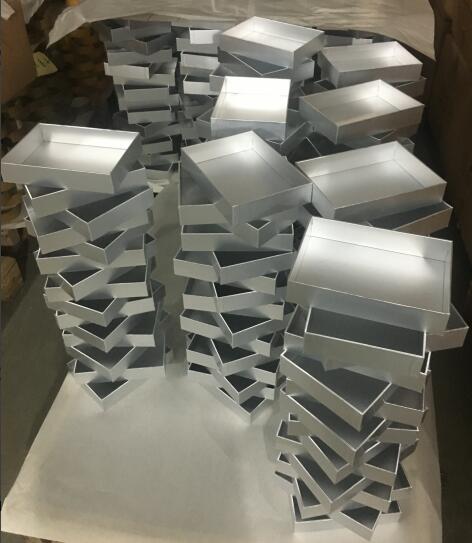 silver paper base box