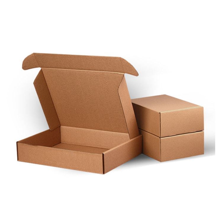 Customized logo corrugated shipping box mailer box postal mailing boxes