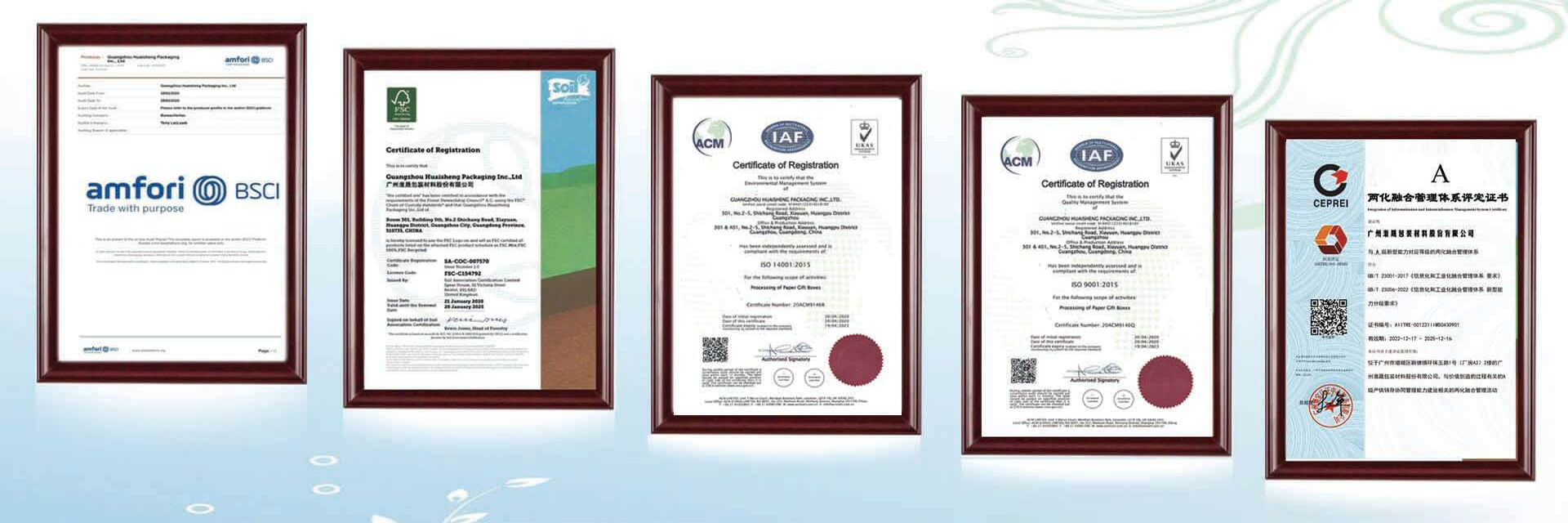 certificates